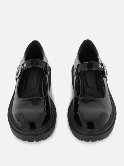 Mary-Jane-Schuhe Mit Dicker Sohle