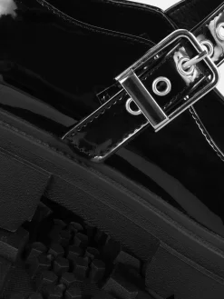 Mary-Jane-Schuhe Mit Dicker Sohle