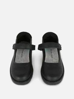 Matte Mary Janes Für Die Schule