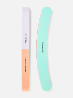 Mehrseitige Nagelpolierblöcke, 2er-Pack