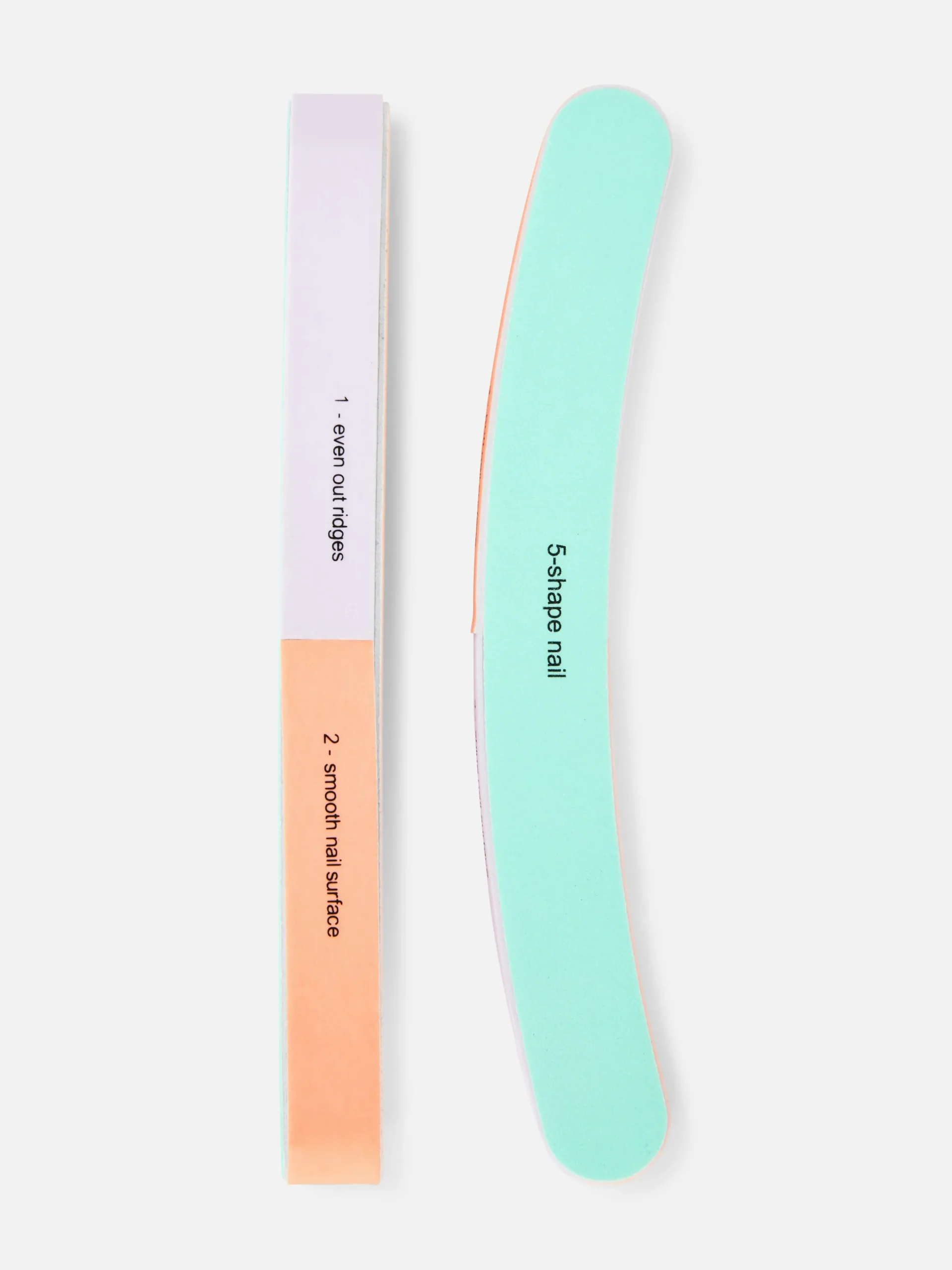 Mehrseitige Nagelpolierblöcke, 2er-Pack