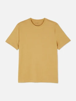 Meliertes Regular-Fit T-Shirt