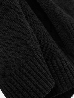 Midikleid Mit V-Ausschnitt Und Kragen