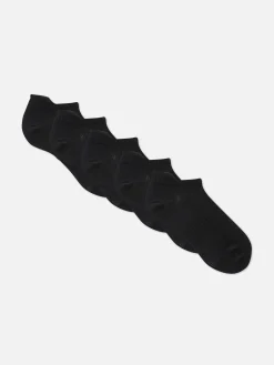 Mikrofaser-Sneakersocken, 5er-Pack