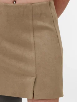 Minirock Aus Wildlederimitat