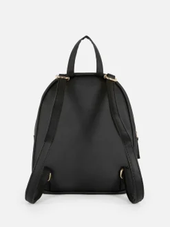 Mini-Rucksack Aus Kunstleder