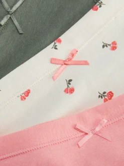 Minislips Mit Spitzenbesatz, 3er-Pack