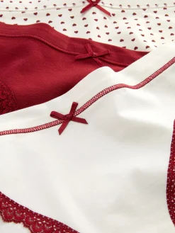 Minislips Mit Spitzenbesatz, 3er-Pack