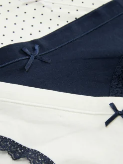 Modische Minislips Mit Spitzenbesatz, 3er-Pack