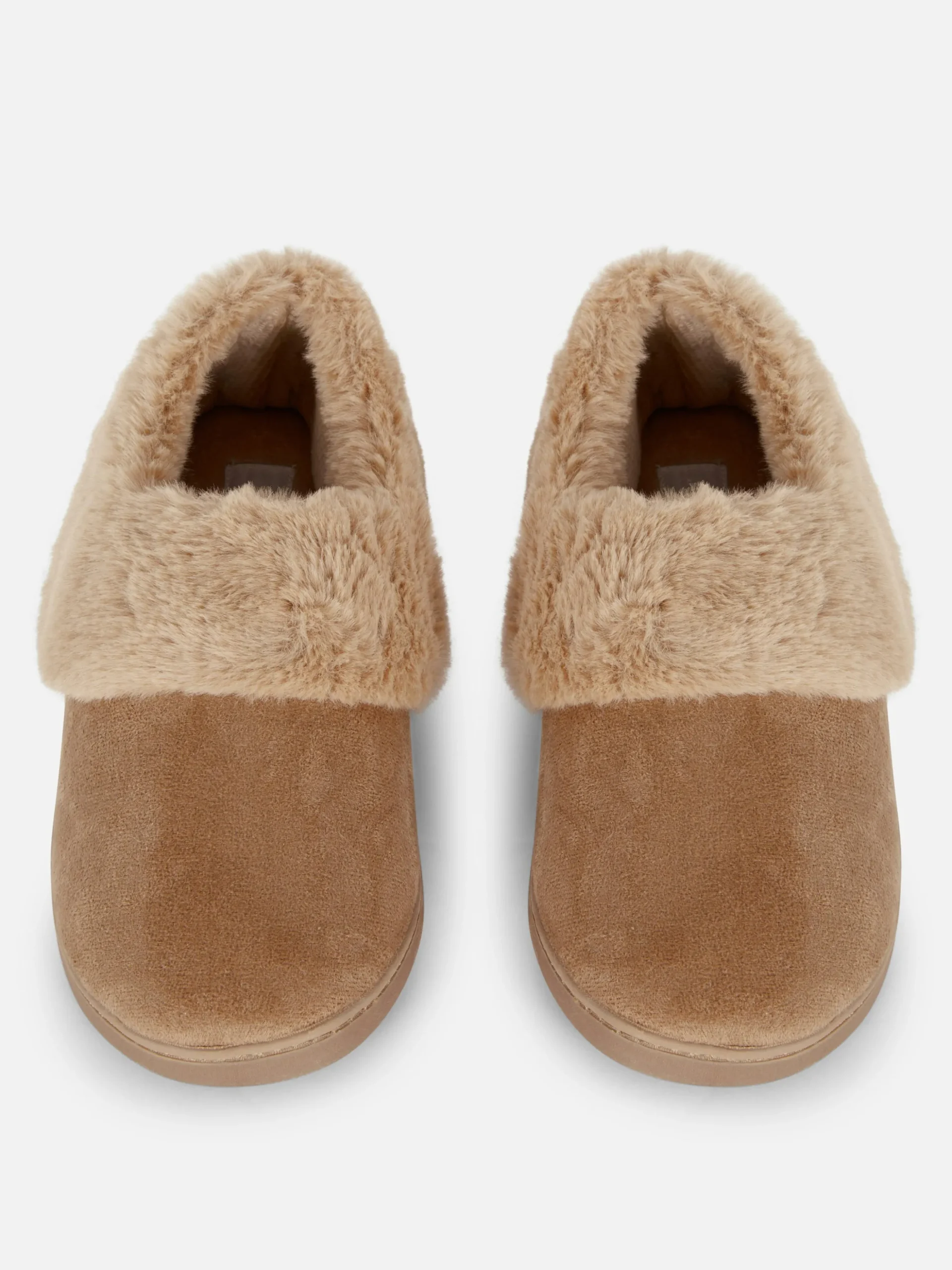 Mokassin-Hausschuhe Mit Kunstpelzfutter