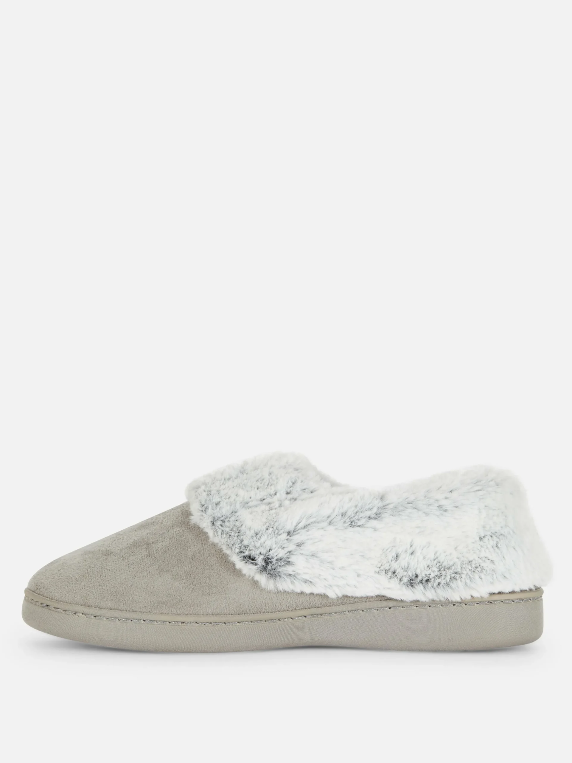 Mokassin-Hausschuhe Mit Kunstpelzfutter