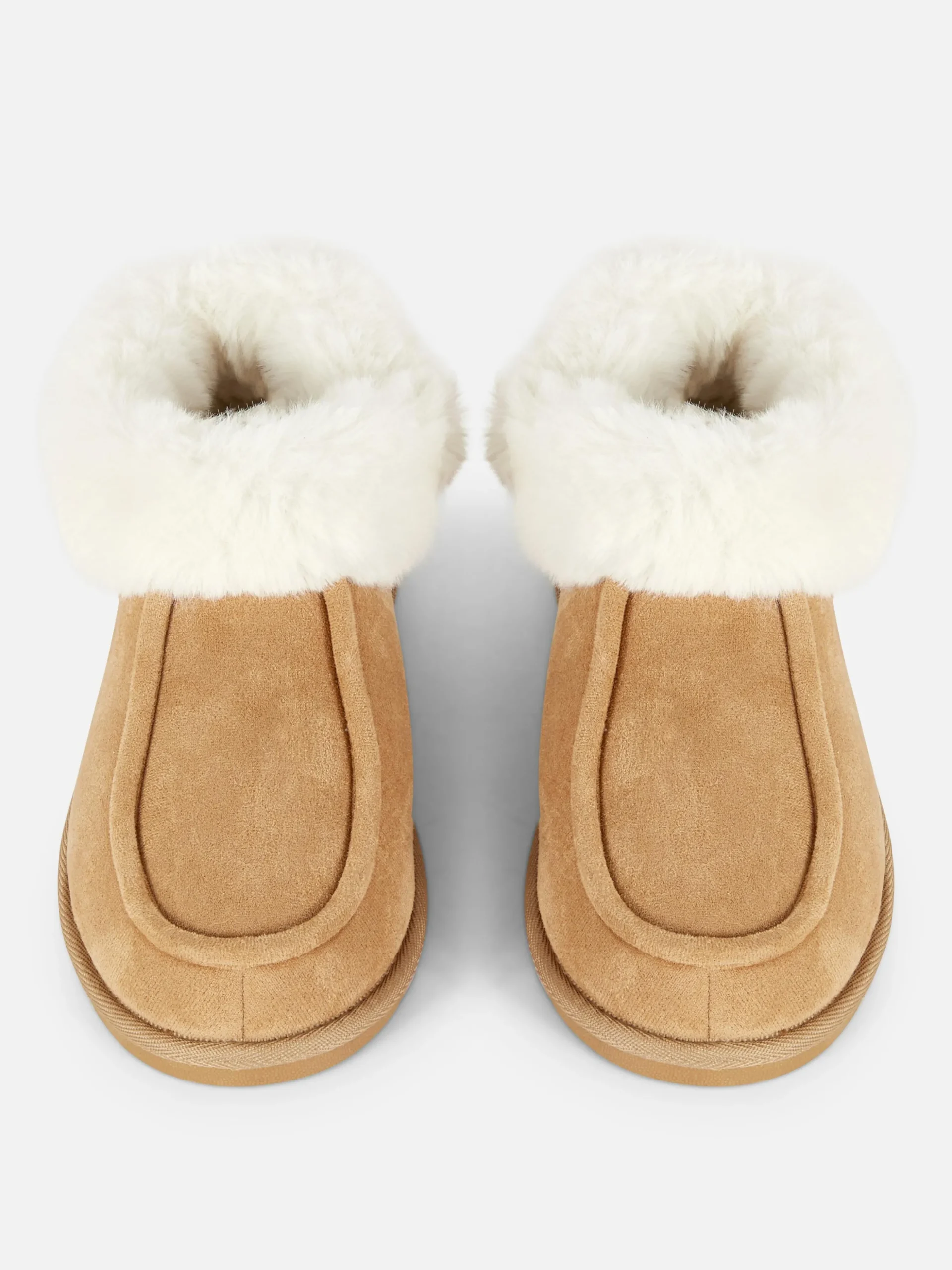 Mokassin-Hausschuhe Mit Kunstpelzfutter