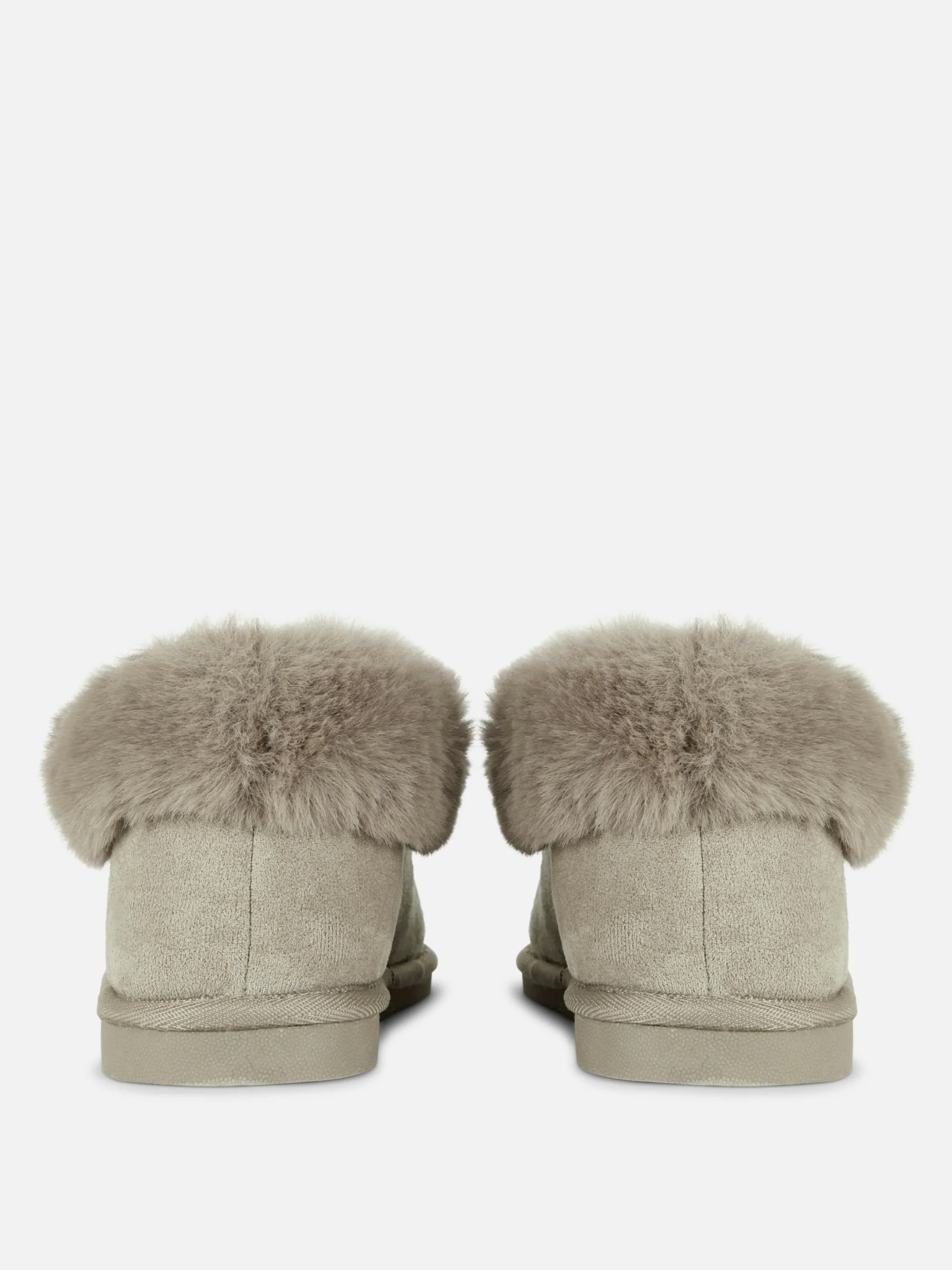 Mokassin-Hausschuhe Mit Kunstpelzfutter