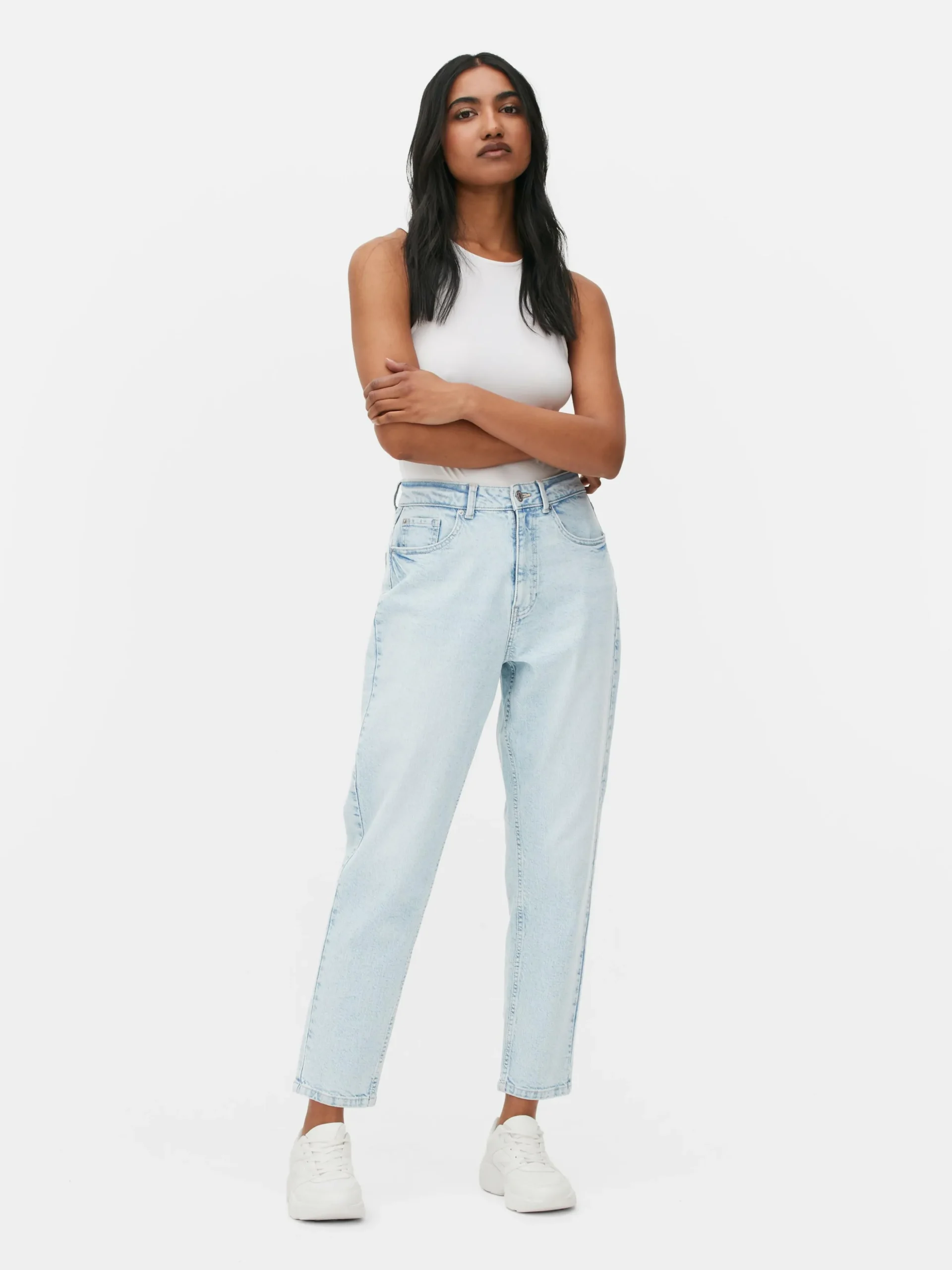 Mom-Jeans Aus Denim