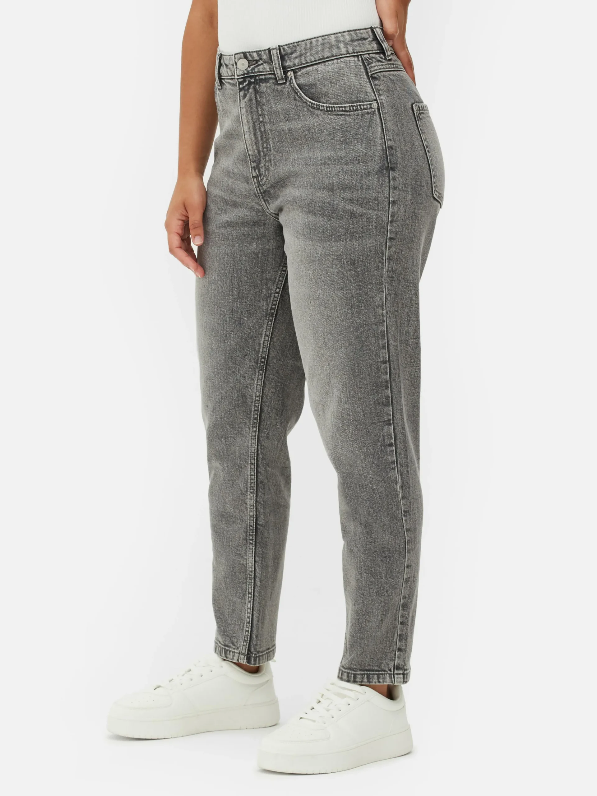 Mom-Jeans Aus Denim