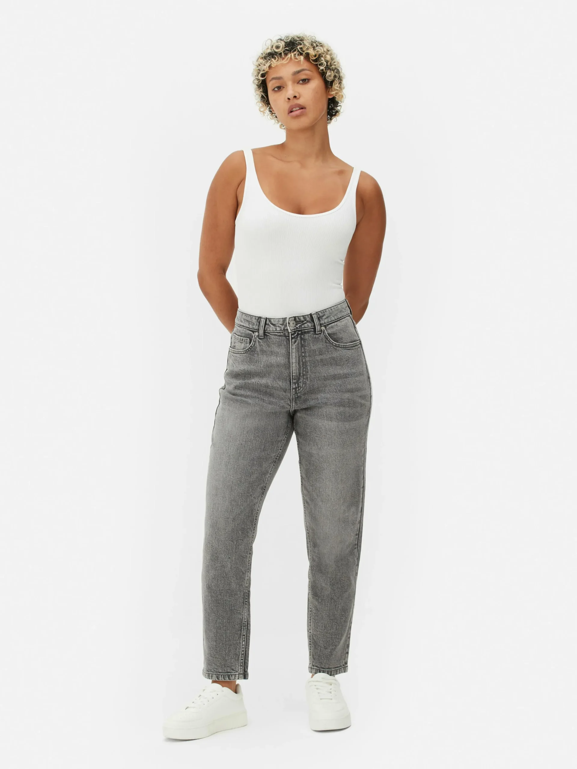 Mom-Jeans Aus Denim