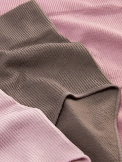 Nahtlose, Gerippte Unterhosen, 3er-Pack