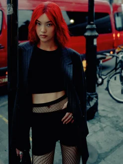 Nahtlose „Rita Ora“ Micro-Shorts