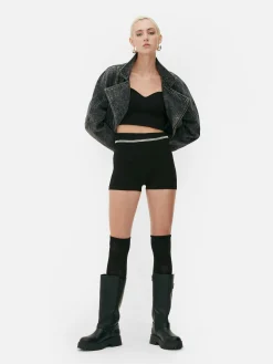 Nahtlose „Rita Ora“ Micro-Shorts