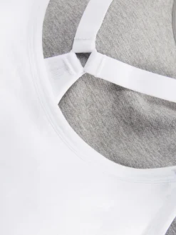 Nahtlose Sport-BHs Mit Racerback, 2er-Pack