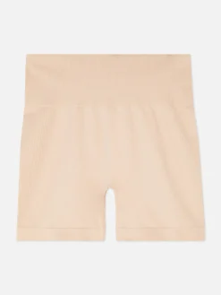 Nahtlose Yoga-Shorts Mit Hohem Bund