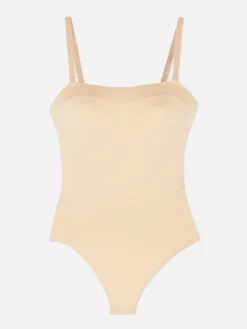 Nahtloser Bandeau-Bodysuit Mit Tanga