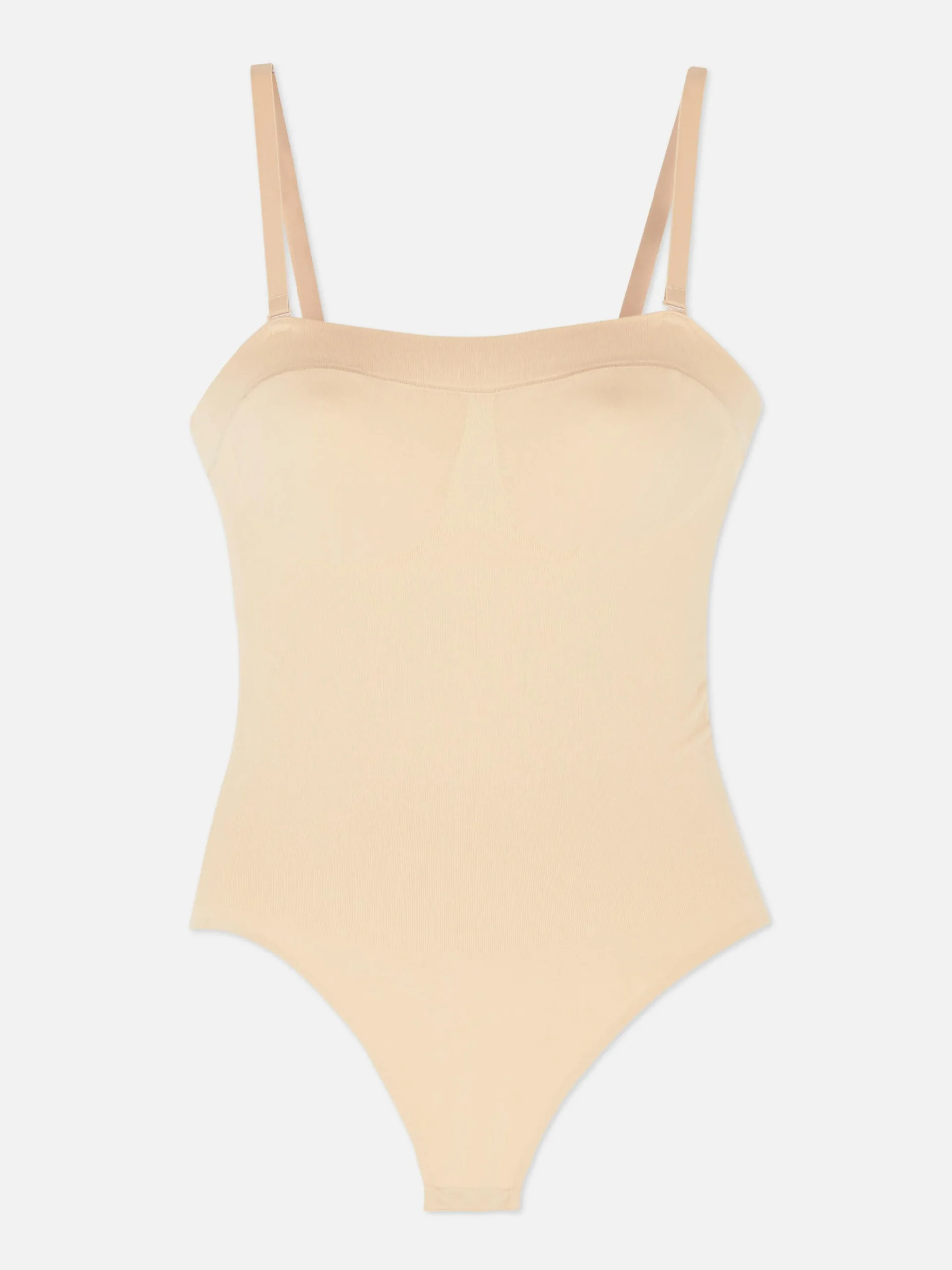 Nahtloser Bandeau-Bodysuit Mit Tanga