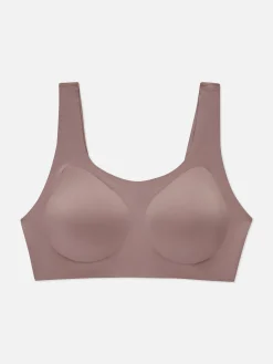 Nahtloser, Eingefasster Stretch-BH Ohne Bügel