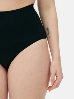 Nahtloser Shapewear-Slip Mit Hohem Bund