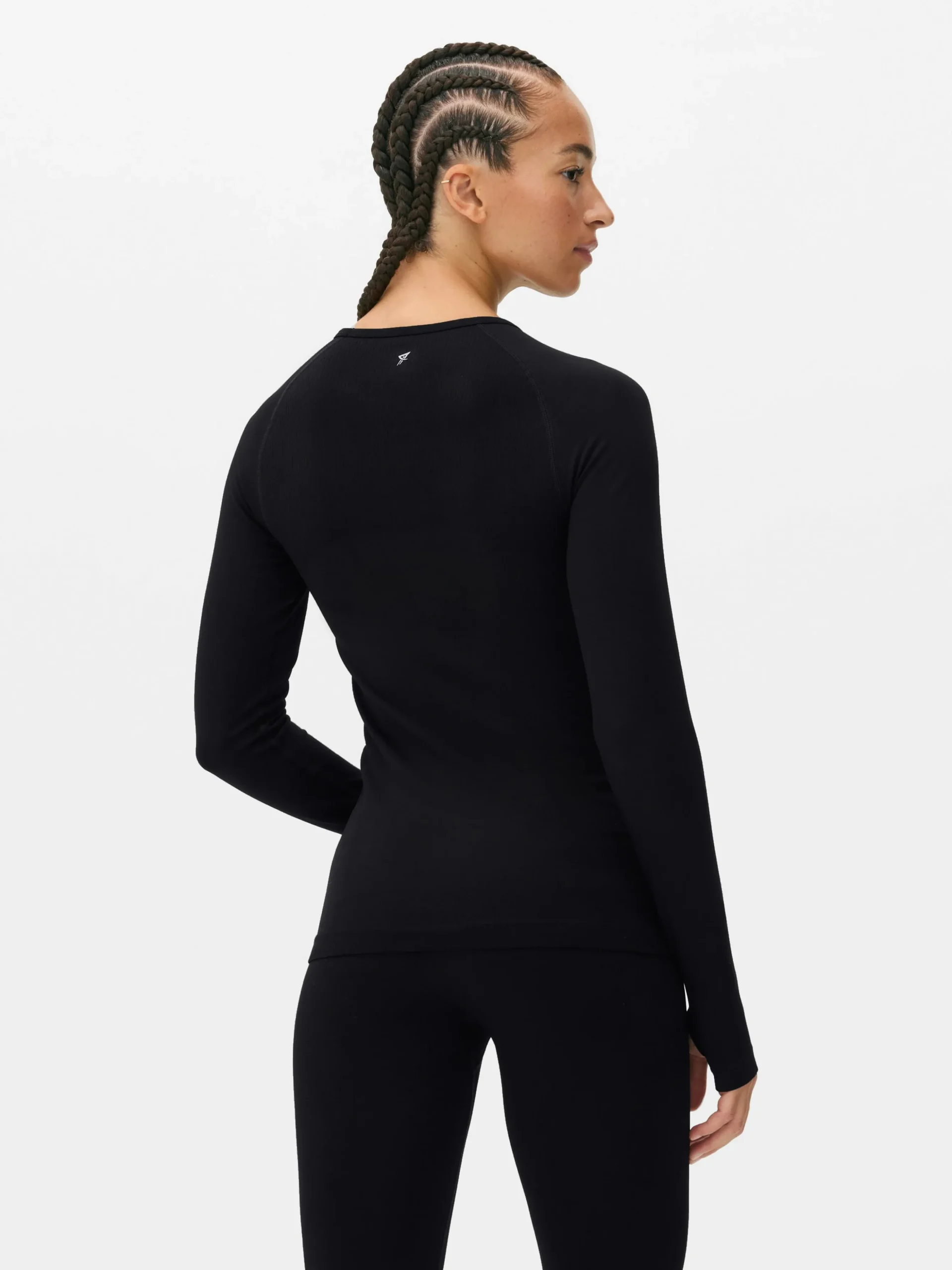 Nahtloses Performance-Langarmshirt