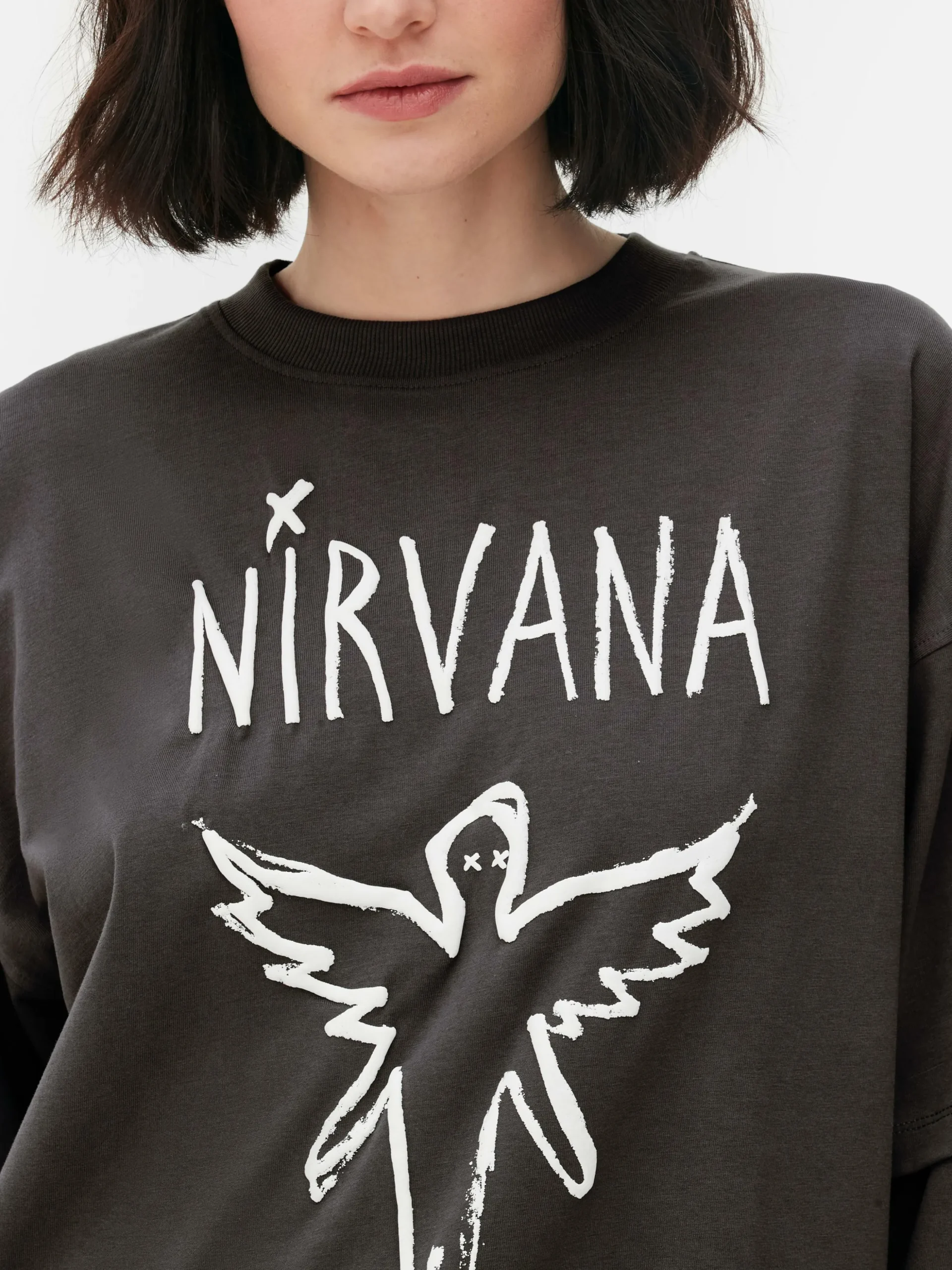 „Nirvana“ Doppellagiges T-Shirt