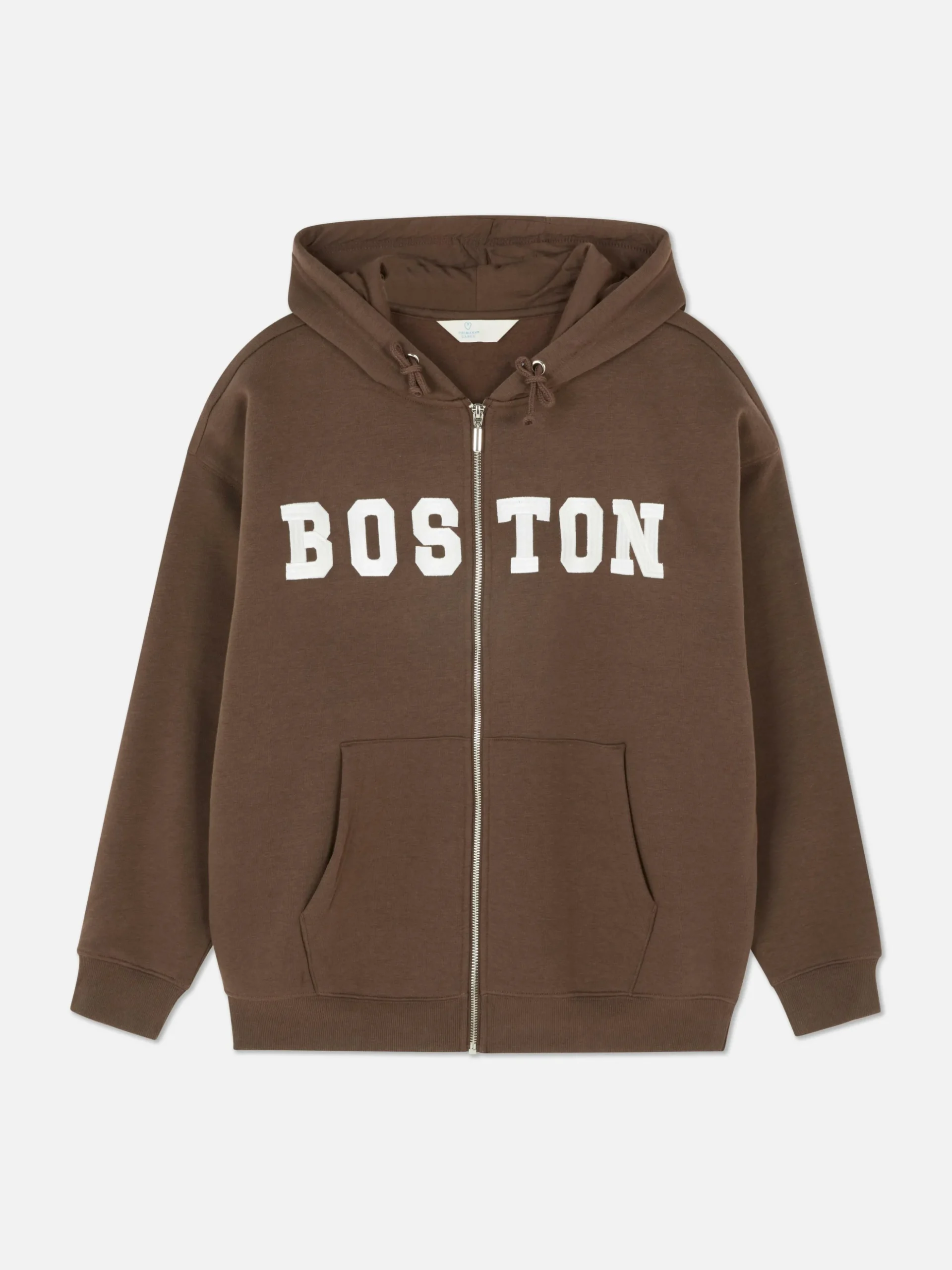 Oversize-Kapuzenpullover Mit Reißverschluss