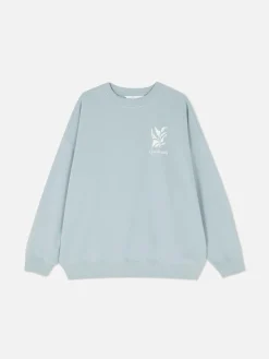 Oversize-Sweatshirt Mit Grafik