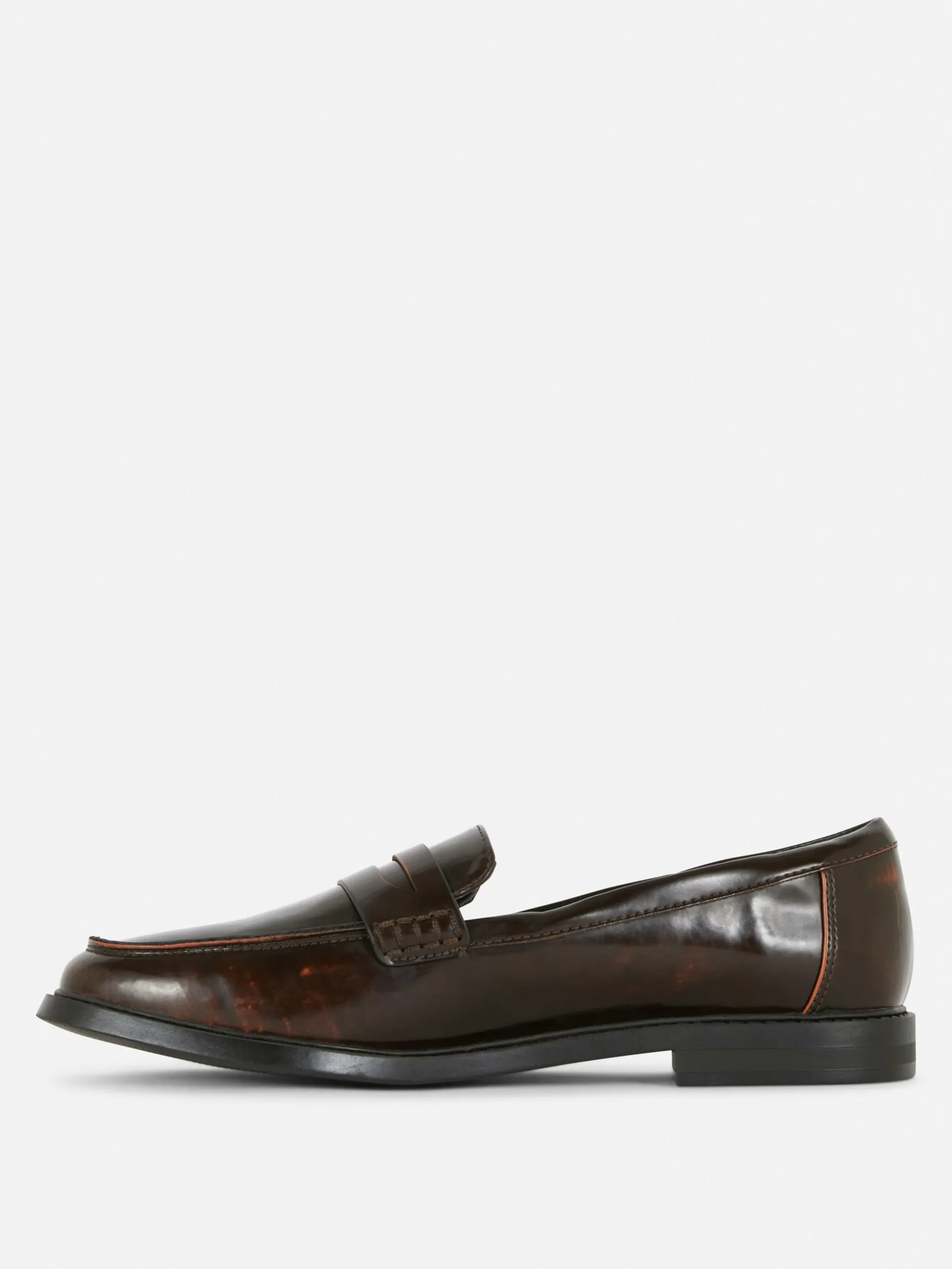 Pennyloafer Aus Kunstleder