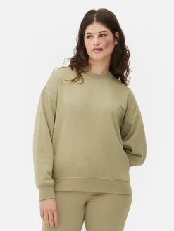 Performance-Sweatshirt Mit Rundhalsausschnitt