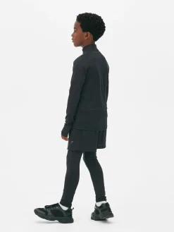 Performance-Sweatshirt Mit Viertelreißverschluss