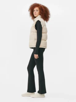 Performance-Yoga-Leggings Mit Schlag