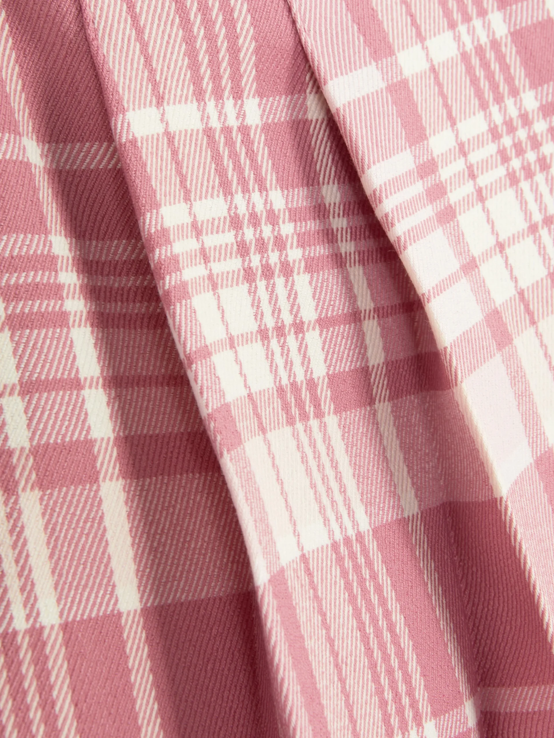 Plissierter Rock Mit Karomuster