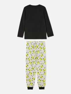 „Pokémon Pikachu“ Schlafanzug Mit T-Shirt Und Hose