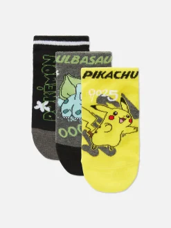 „Pokémon“ Sneakersocken, 3-er Pack