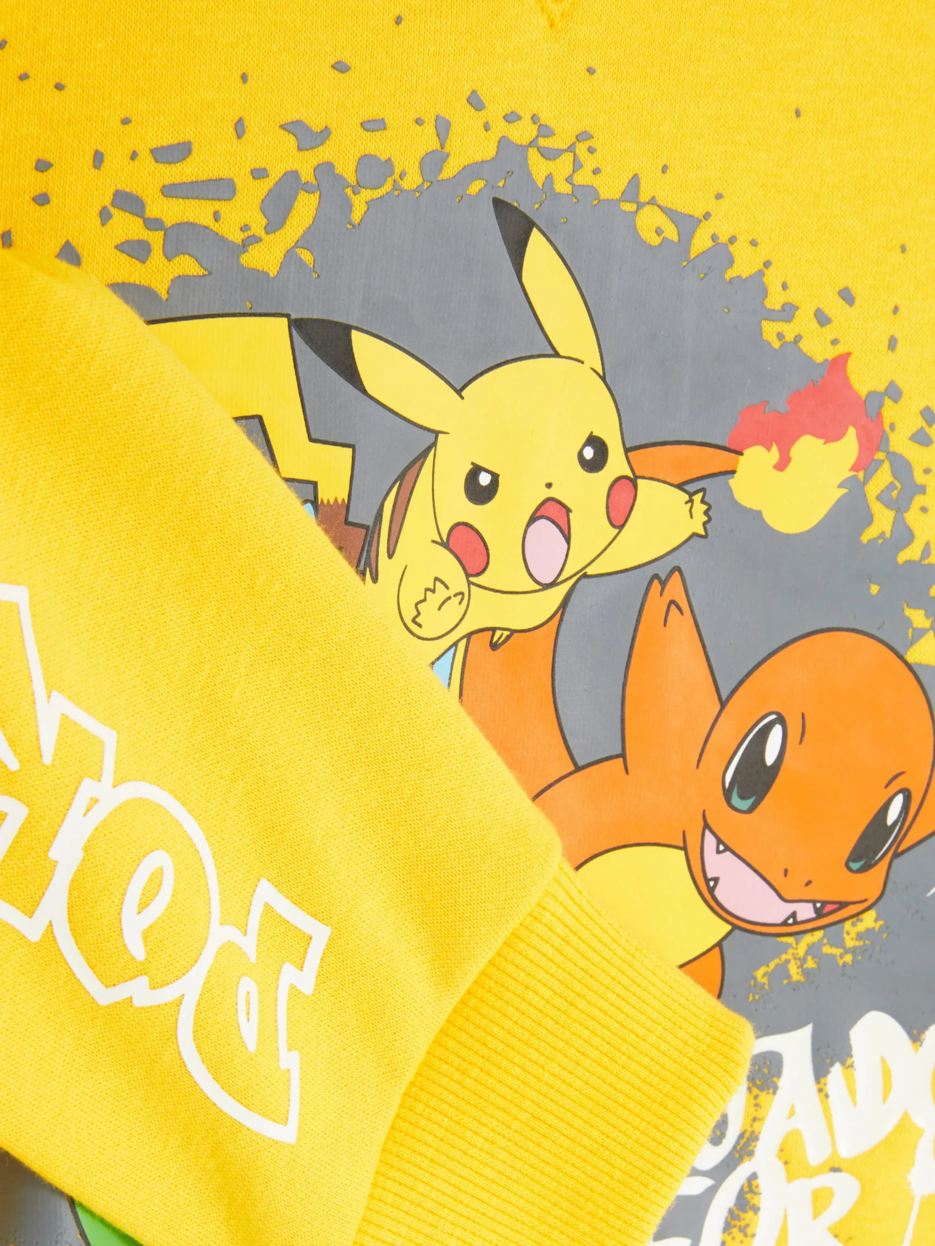 „Pokémon“ Sweatshirt Mit Graffiti-Grafik