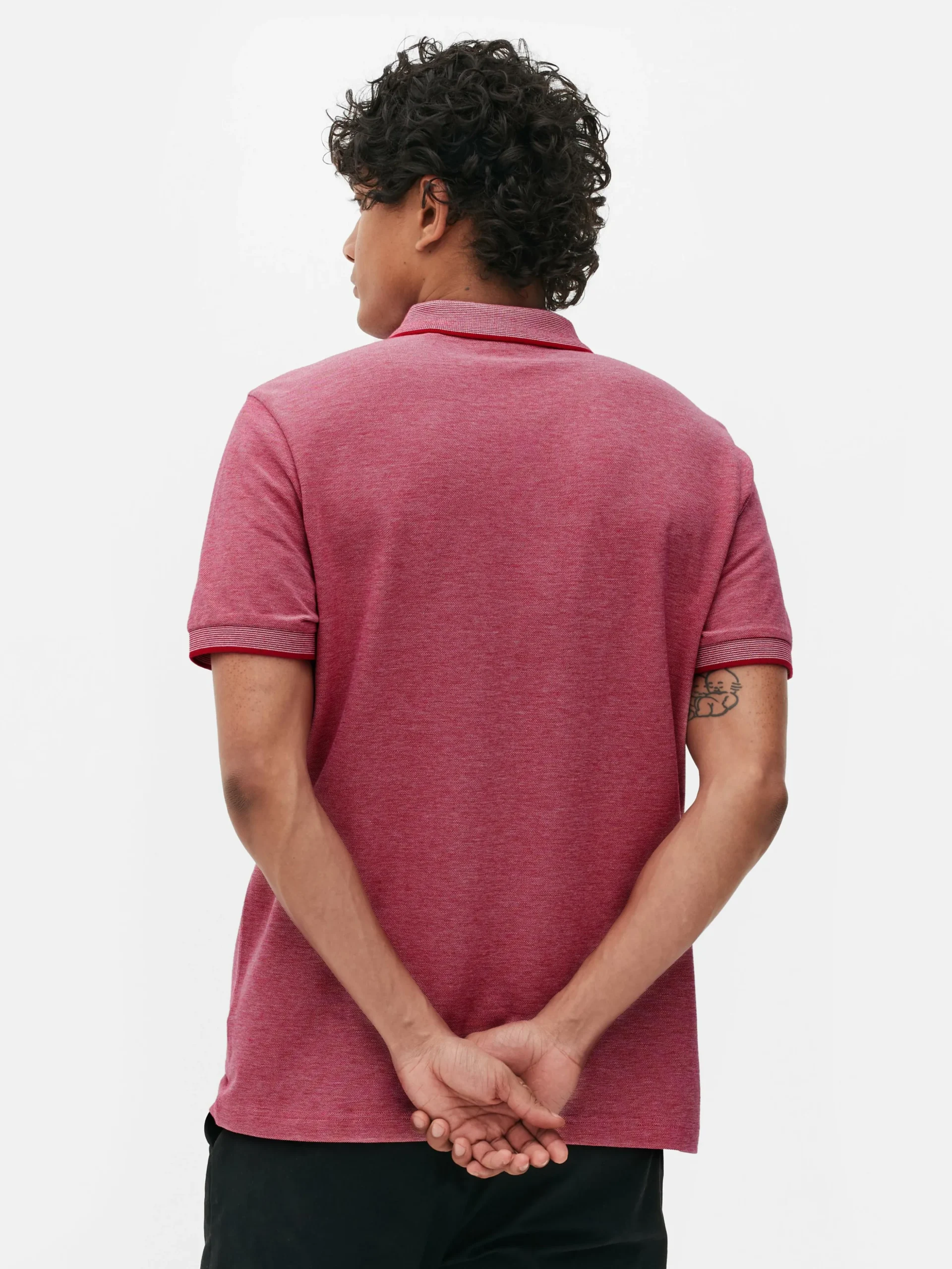 Poloshirt Aus Birdseye-Gewebe