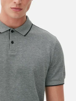 Poloshirt Aus Birdseye-Gewebe