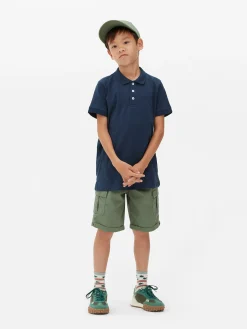 Poloshirt Aus Flammengarn