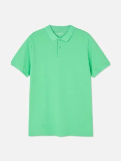 Poloshirt Aus Piqué