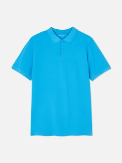 Poloshirt Aus Piqué