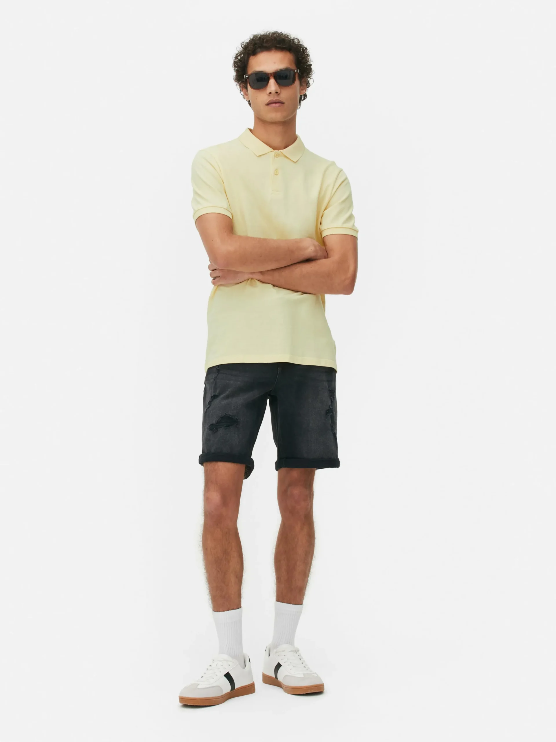 Poloshirt Aus Piqué