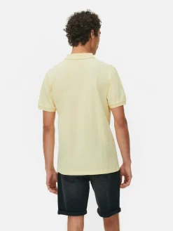 Poloshirt Aus Piqué