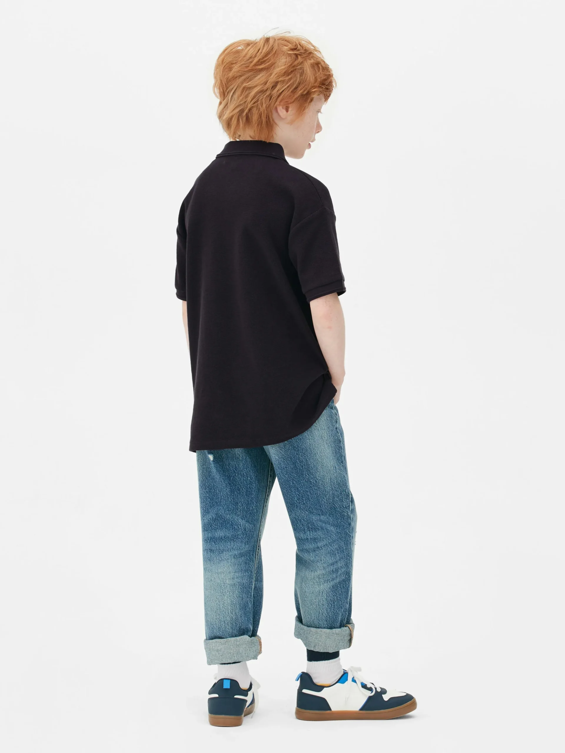 Poloshirt Mit Reißverschluss