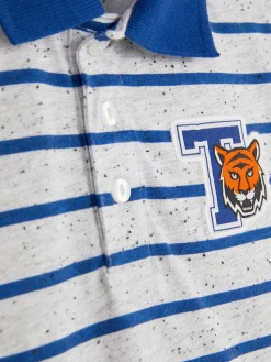 Poloshirt Mit Streifen